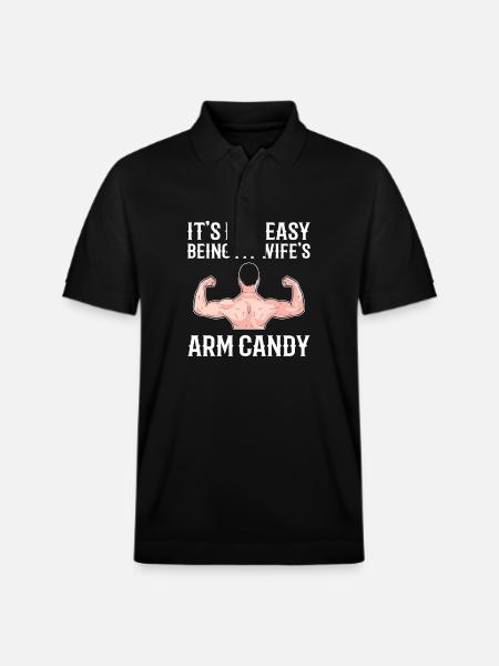 Bras Candy Mari - Polo PREPSTER bio Stanley/Stella Unisexe - noir
