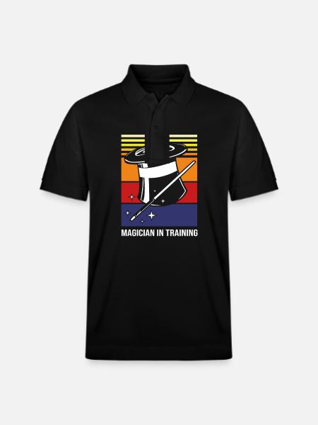 Sorcier - Polo PREPSTER bio Stanley/Stella Unisexe - noir