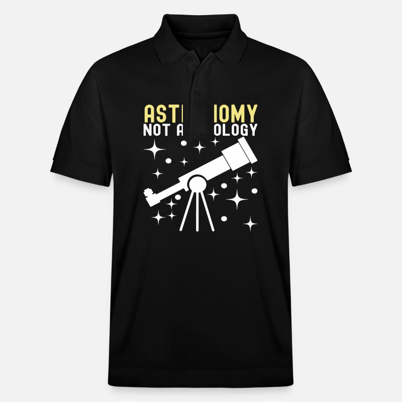 Astronomie Atronome - Polo PREPSTER bio Stanley/Stella Unisexe - noir