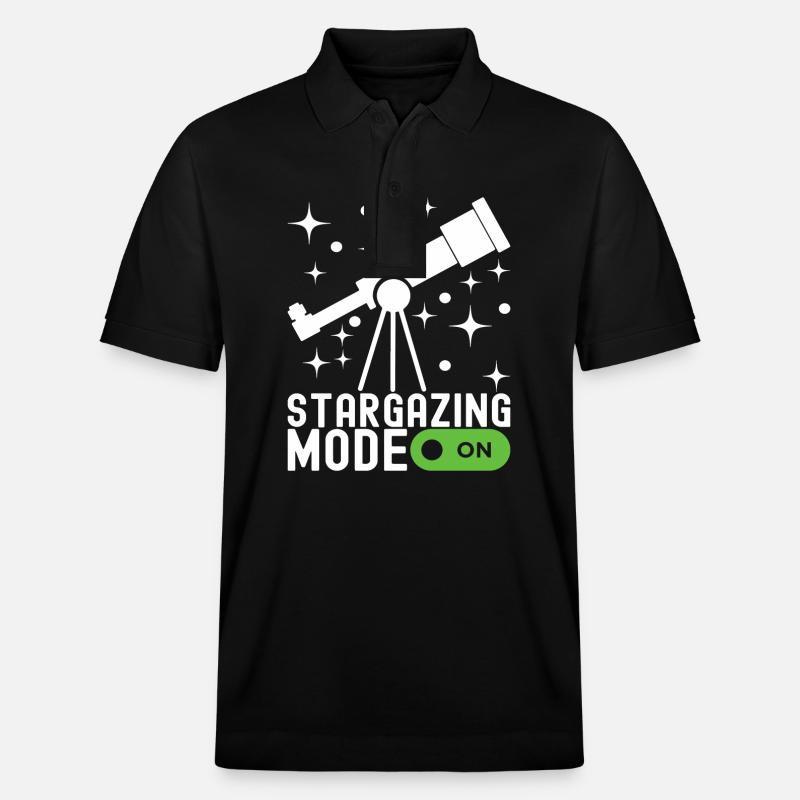 Astronomie Atronome - Polo PREPSTER bio Stanley/Stella Unisexe - noir