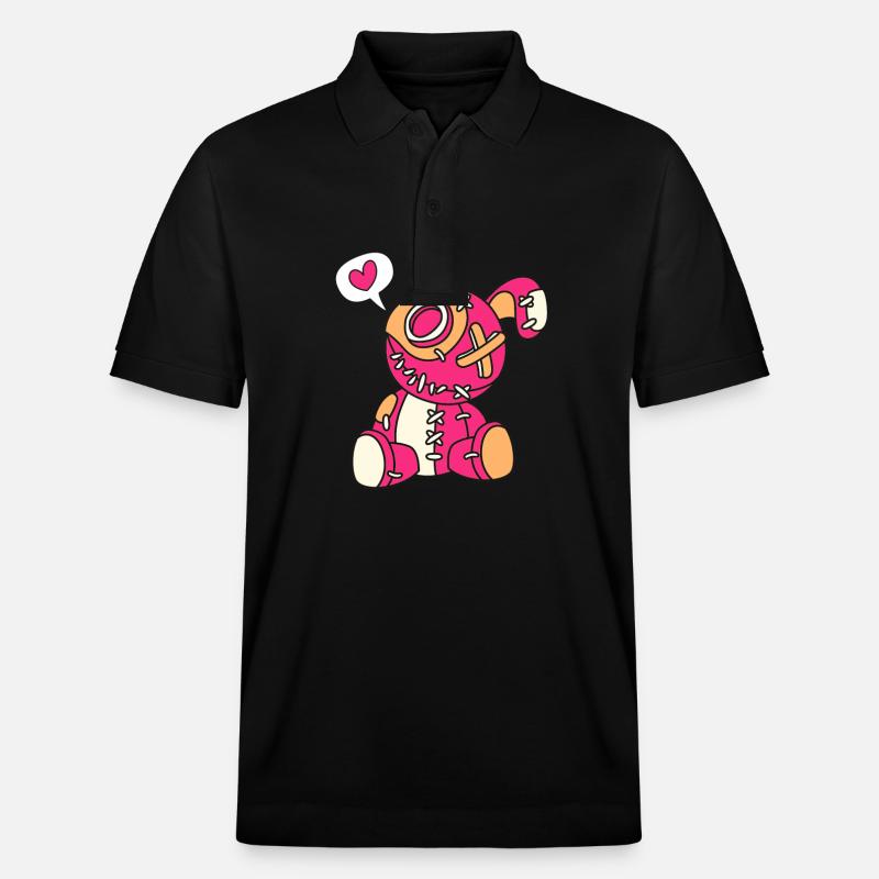 Voodoo - Stanley/Stella Unisex Bio-Poloshirt PREPSTER - Schwarz