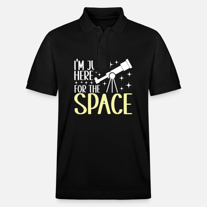 Astronomie astronome - Polo PREPSTER bio Stanley/Stella Unisexe - noir