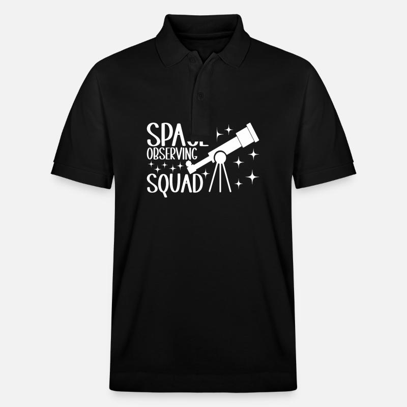 Astronomie astronome - Polo PREPSTER bio Stanley/Stella Unisexe - noir