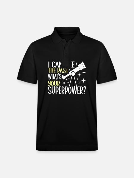 Astronomer Astronomy - Stanley/Stella Unisex Organic Polo Shirt PREPSTER - black