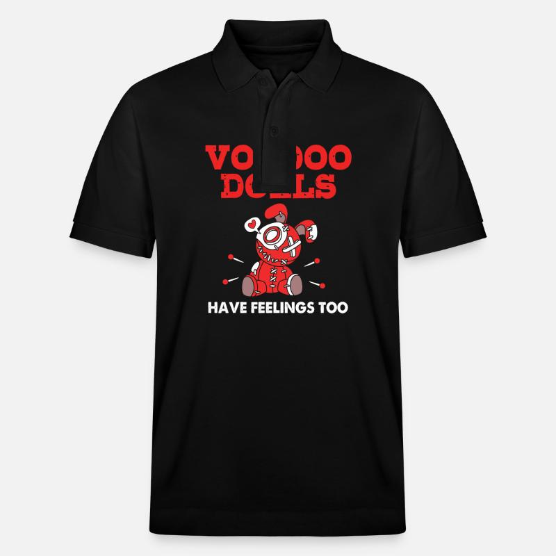 Voodoo - Stanley/Stella Unisex Bio-Poloshirt PREPSTER - Schwarz