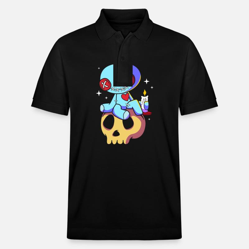 Voodoo - Stanley/Stella Unisex Bio-Poloshirt PREPSTER - Schwarz