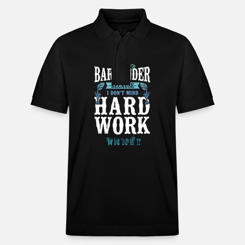 Bartender Mixologist I'm A - Stanley/Stella Unisex Bio-Poloshirt PREPSTER - Schwarz