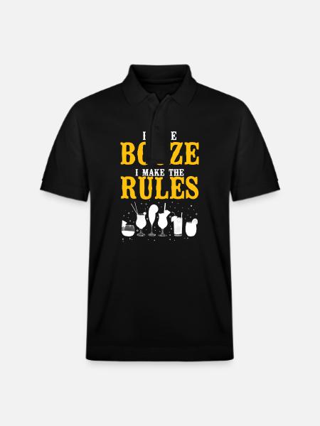 Bartender Mixologist I Have The - Stanley/Stella Unisex Organic Polo Shirt PREPSTER - black