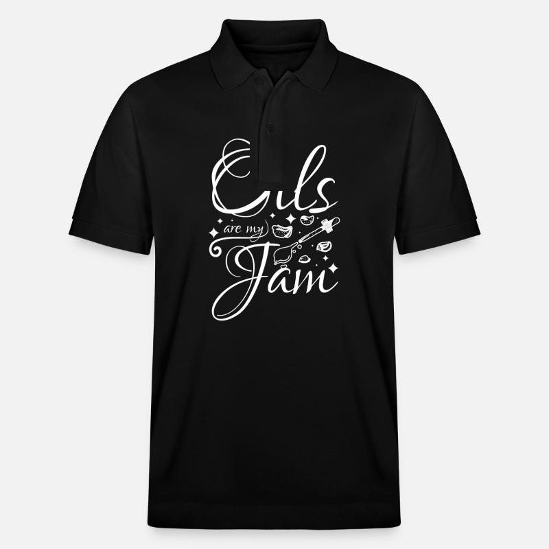 Essential oils are my jam - Stanley/Stella Unisex Bio-Poloshirt PREPSTER - Schwarz