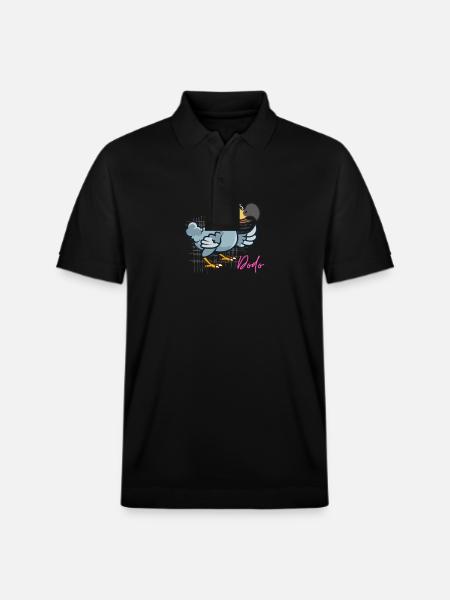 friendly dodo - Stanley/Stella Unisex Organic Polo Shirt PREPSTER - black