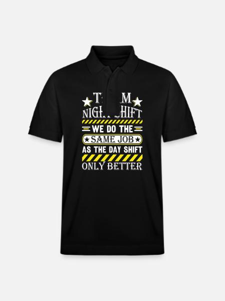Nurse - Stanley/Stella Unisex Organic Polo Shirt PREPSTER - black