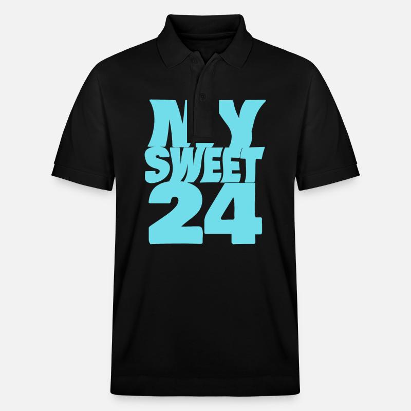 Sweet 24 - Stanley/Stella Unisex Bio-Poloshirt PREPSTER - Schwarz