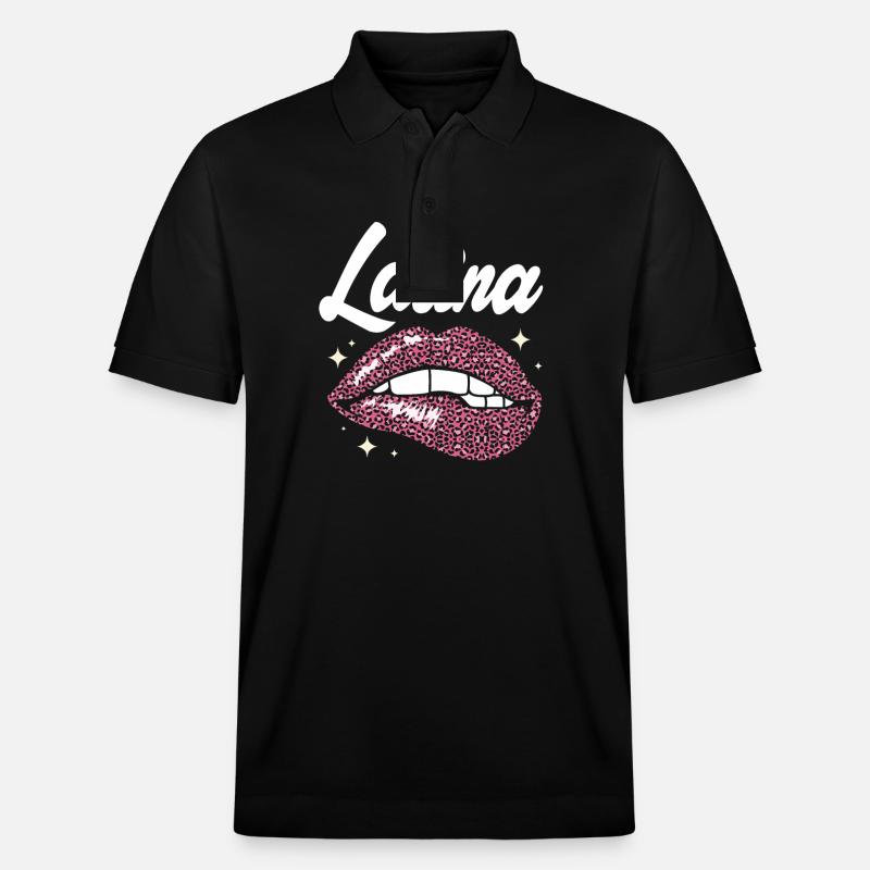 Latina Mutter - Stanley/Stella Unisex Bio-Poloshirt PREPSTER - Schwarz
