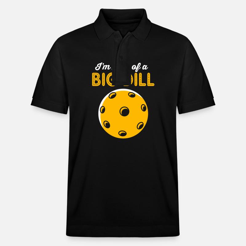 Pickleball - Stanley/Stella Unisex Bio-Poloshirt PREPSTER - Schwarz