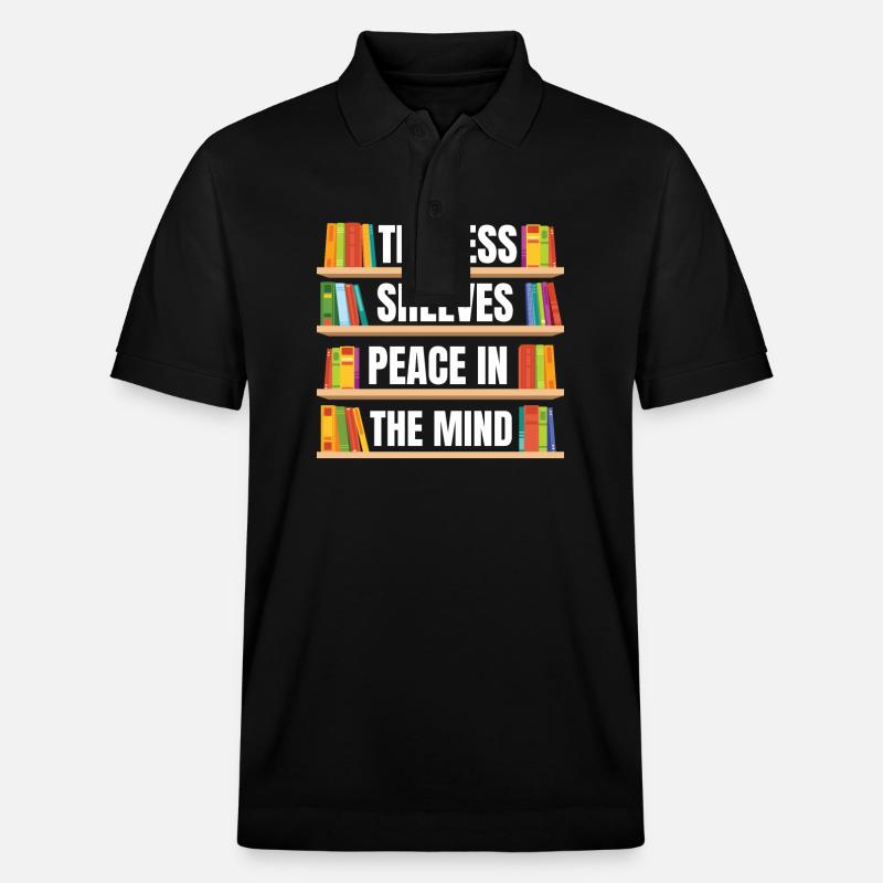 Bibliothécaire adjointe - Polo PREPSTER bio Stanley/Stella Unisexe - noir