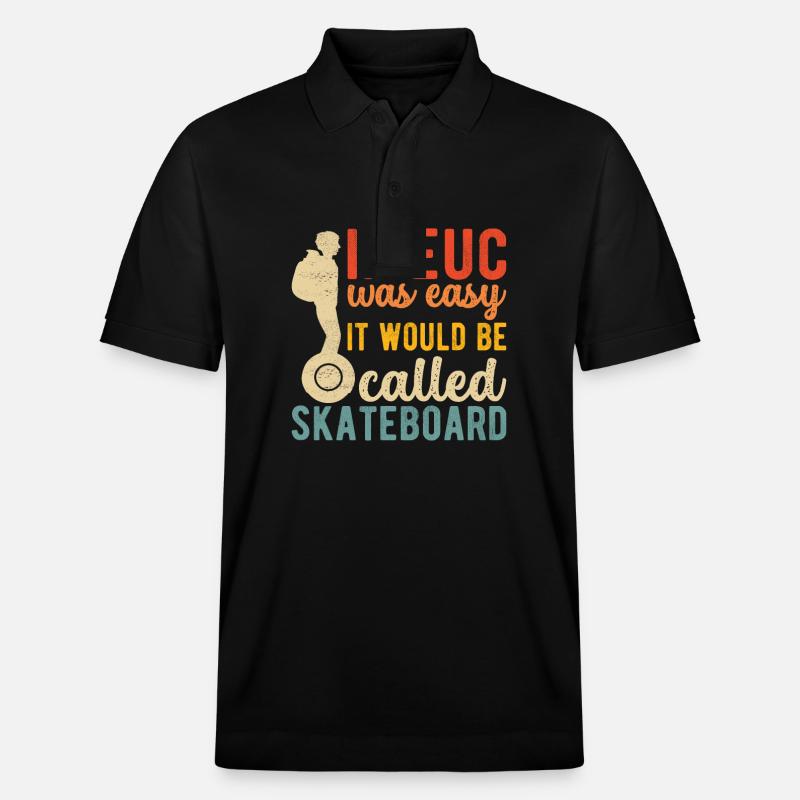 EUC Monoroue - Polo PREPSTER bio Stanley/Stella Unisexe - noir