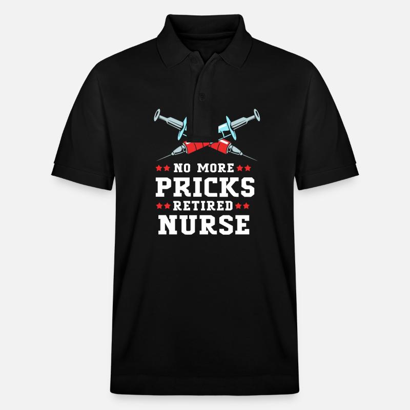 Pension d’infirmière - Polo PREPSTER bio Stanley/Stella Unisexe - noir