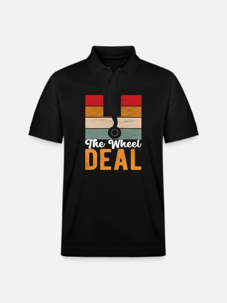 EUC Monowheel - Stanley/Stella Unisex Organic Polo Shirt PREPSTER - black
