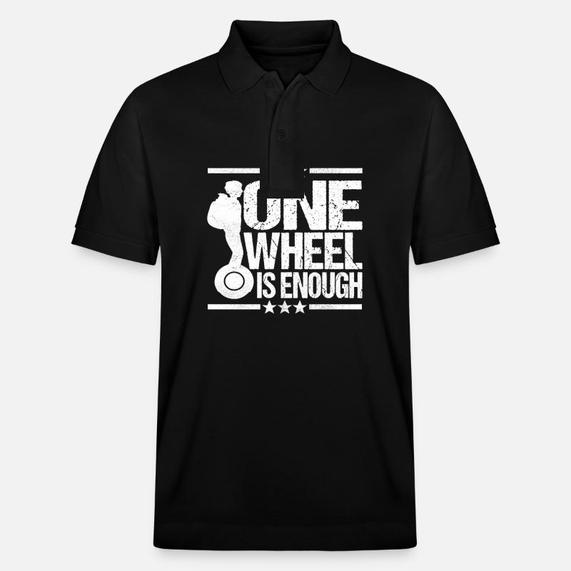 EUC Monoroue - Polo PREPSTER bio Stanley/Stella Unisexe - noir