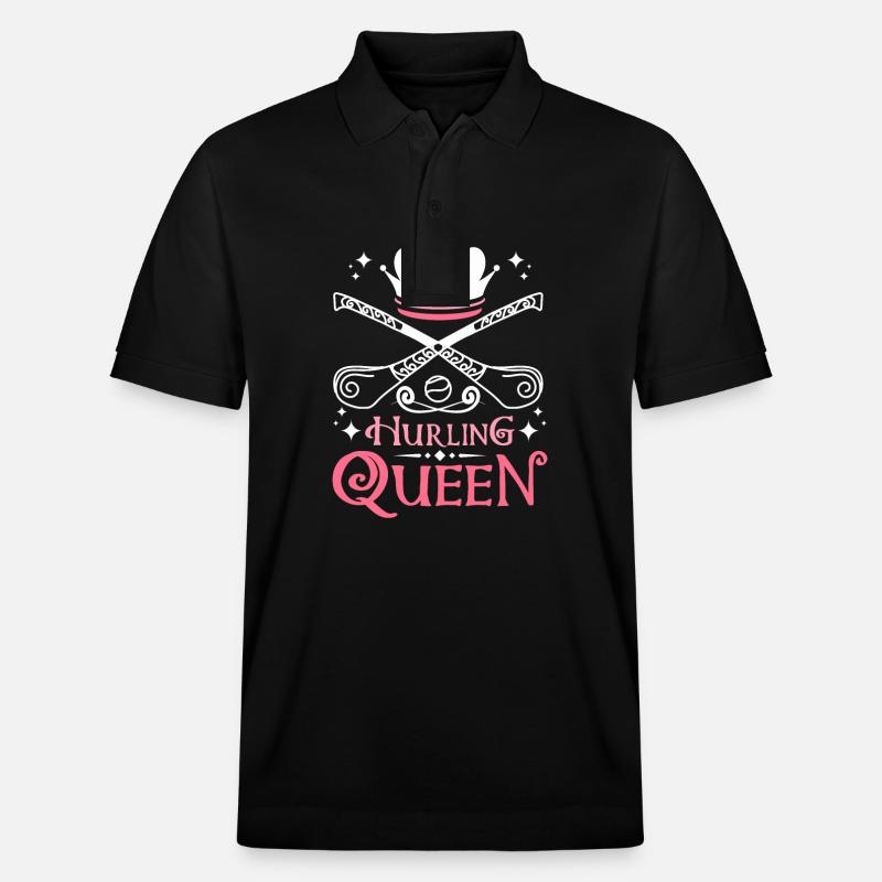 Reine du hurling - Polo PREPSTER bio Stanley/Stella Unisexe - noir