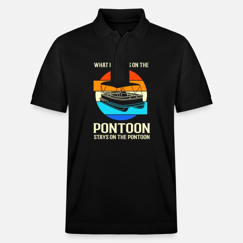 Bateau ponton Bateau Bateaux - Polo PREPSTER bio Stanley/Stella Unisexe - noir