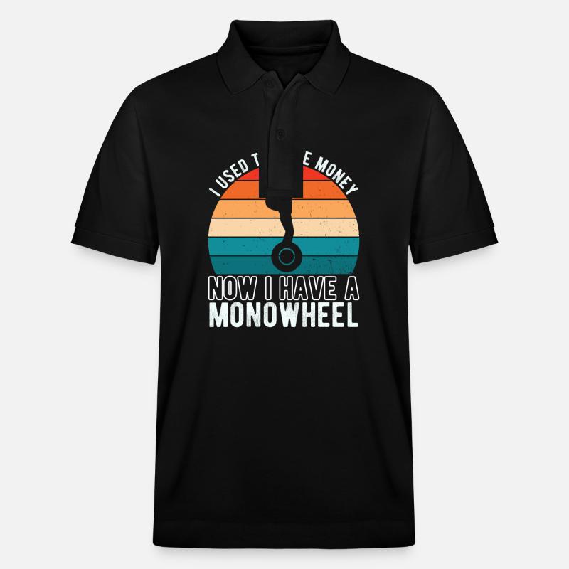 EUC Monowheel - Stanley/Stella Unisex Bio-Poloshirt PREPSTER - Schwarz