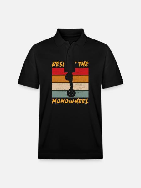 EUC Monowheel - Stanley/Stella Unisex Organic Polo Shirt PREPSTER - black