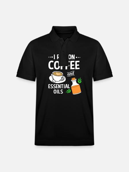 Essential oil - Stanley/Stella Unisex Organic Polo Shirt PREPSTER - black