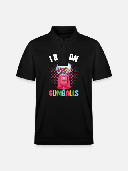 Gumball Machine Chewing Gum Machine - Stanley/Stella Unisex Organic Polo Shirt PREPSTER - black