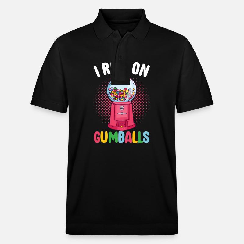 Gumball Machine Kaugummiautomat - Stanley/Stella Unisex Bio-Poloshirt PREPSTER - Schwarz