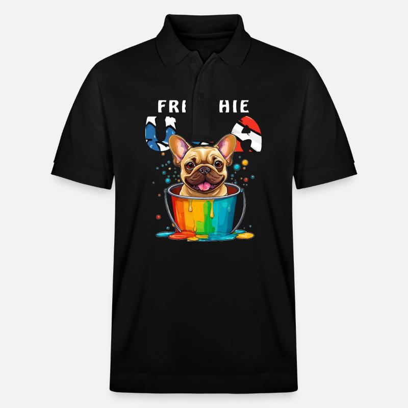 FRENCHIE USA - Stanley/Stella Unisex Bio-Poloshirt PREPSTER - Schwarz