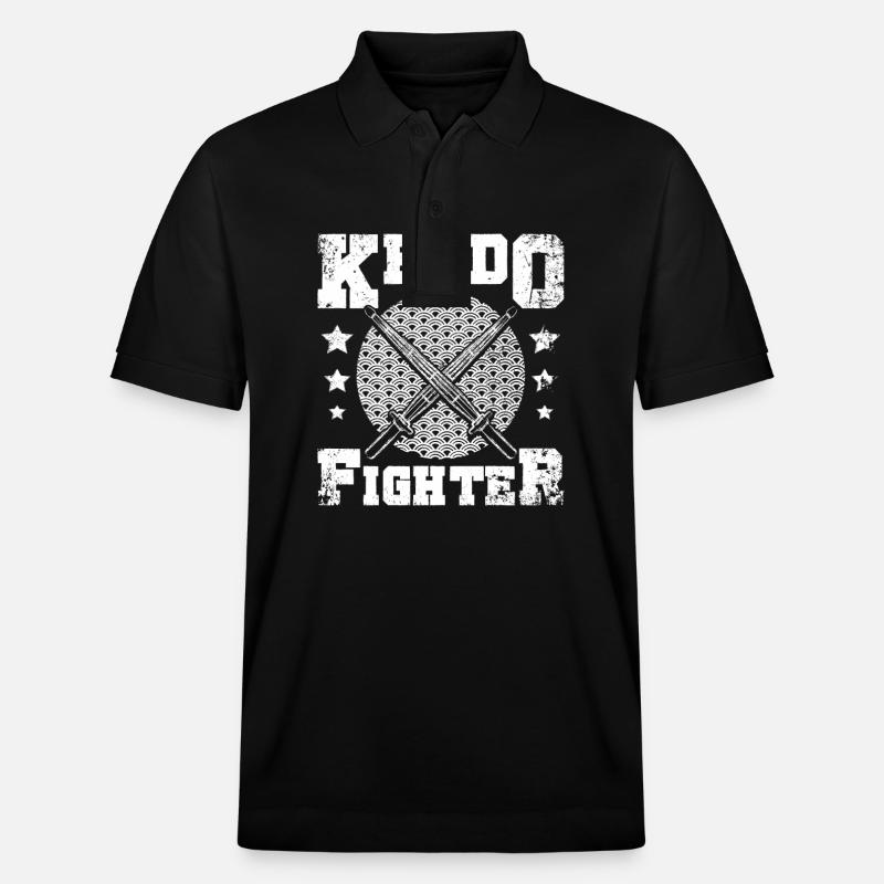 Kendo Fighter - Stanley/Stella Unisex Bio-Poloshirt PREPSTER - Schwarz