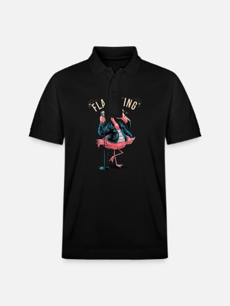 Flamazing - Stanley/Stella Unisex Bio-Poloshirt PREPSTER - Schwarz