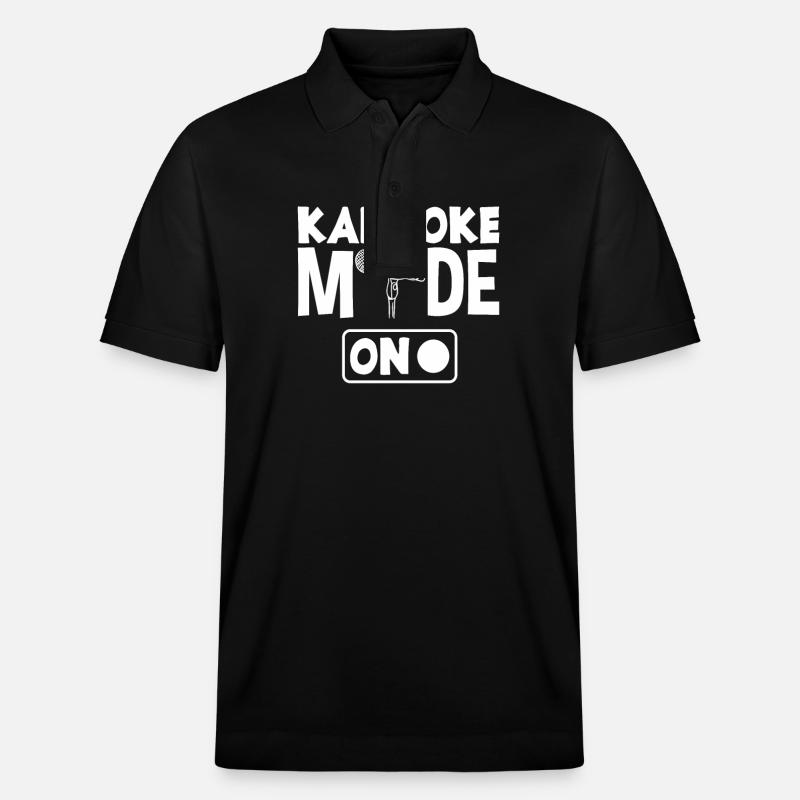 Mode karaoké activé - Polo PREPSTER bio Stanley/Stella Unisexe - noir