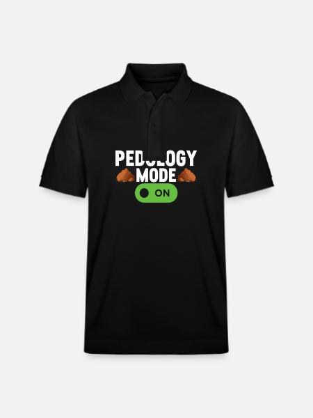 Bodenwissenschaftler Soil Science - Stanley/Stella Unisex Organic Polo Shirt PREPSTER - black