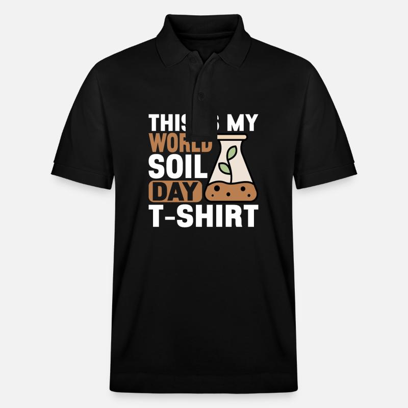 Bodenwissenschaftler Science du sol - Polo PREPSTER bio Stanley/Stella Unisexe - noir