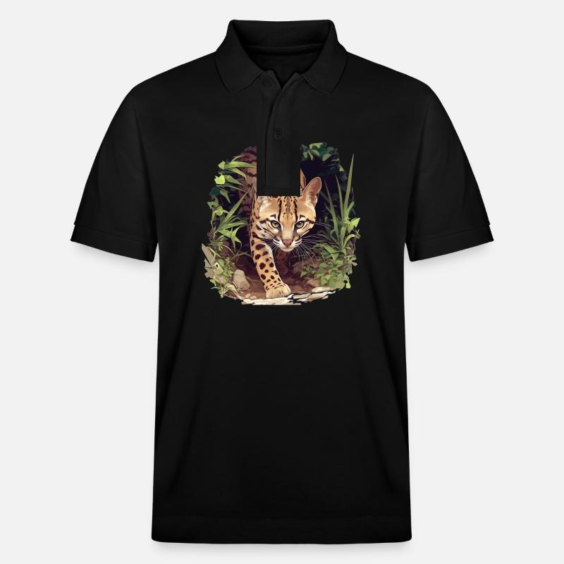 Ocelots Ocelot - Polo PREPSTER bio Stanley/Stella Unisexe - noir