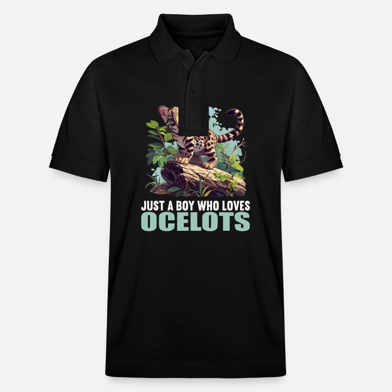 Ocelots Ocelot - Polo PREPSTER bio Stanley/Stella Unisexe - noir