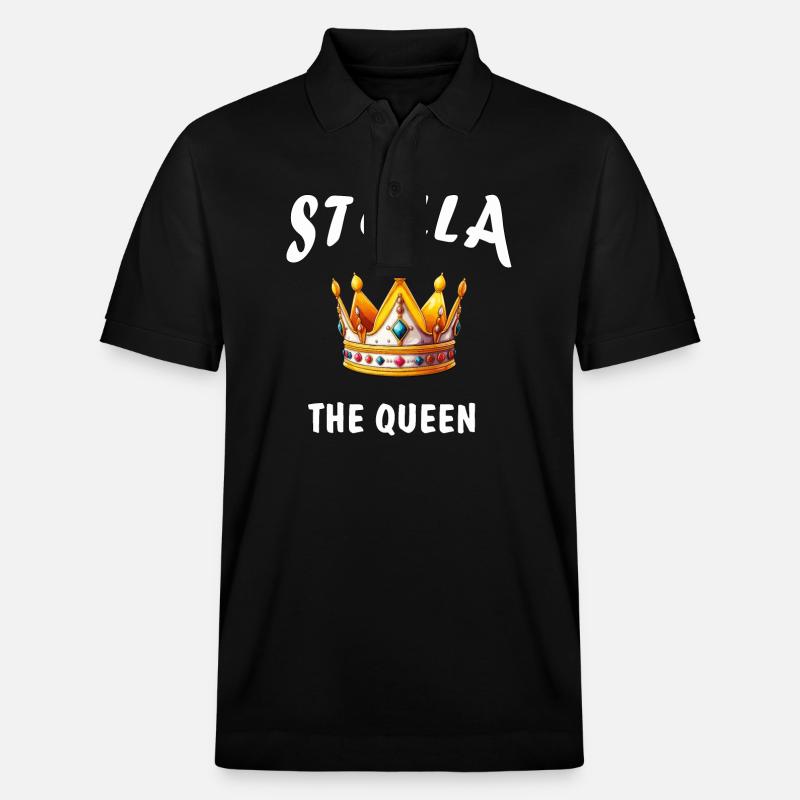 STELLA THE QUEEN - Stanley/Stella Unisex Bio-Poloshirt PREPSTER - Schwarz