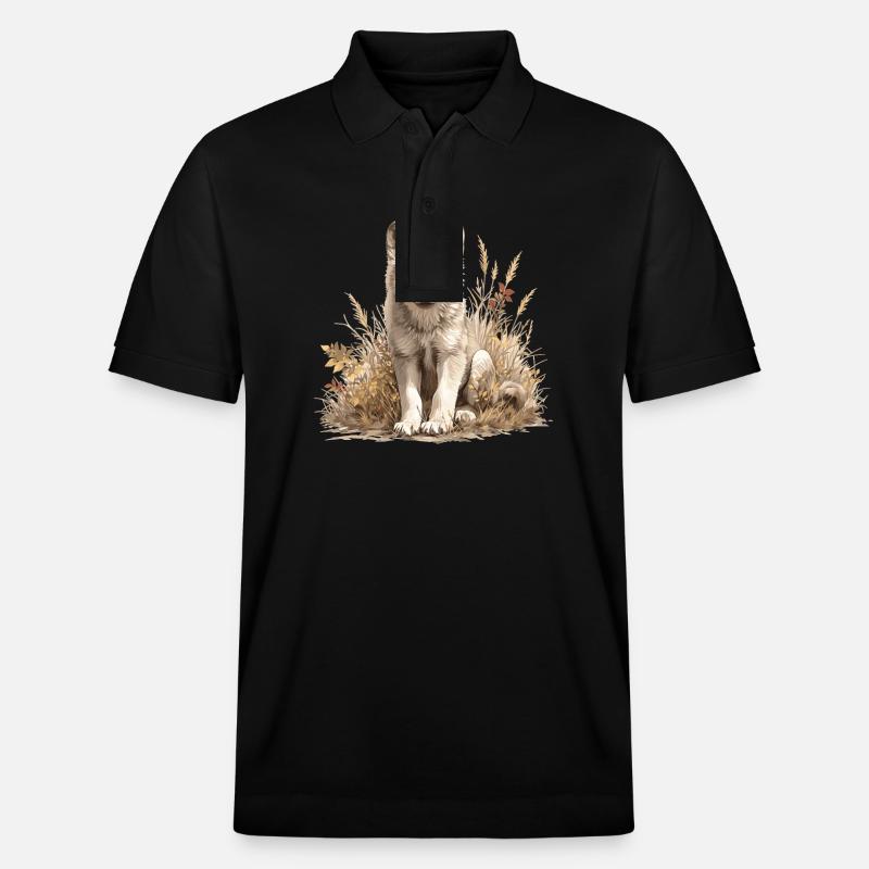 Loups Loup - Polo PREPSTER bio Stanley/Stella Unisexe - noir