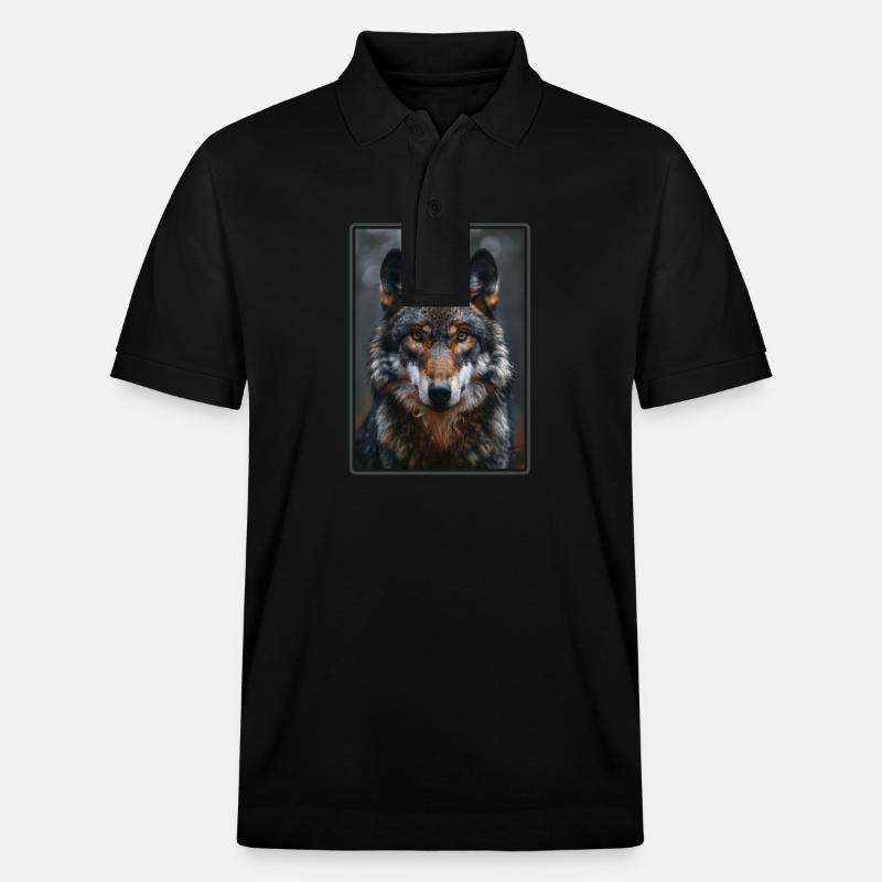 Loups Loup - Polo PREPSTER bio Stanley/Stella Unisexe - noir