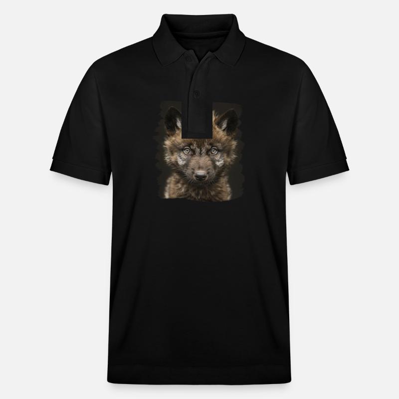 Loups Loup - Polo PREPSTER bio Stanley/Stella Unisexe - noir