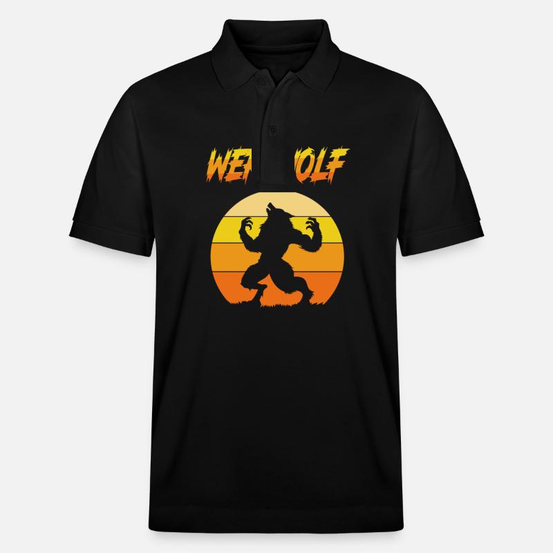 Werwolf - Stanley/Stella Unisex Bio-Poloshirt PREPSTER - Schwarz