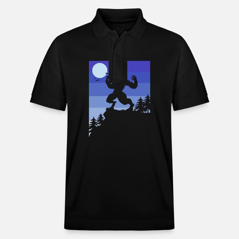 Werwolf - Stanley/Stella Unisex Bio-Poloshirt PREPSTER - Schwarz