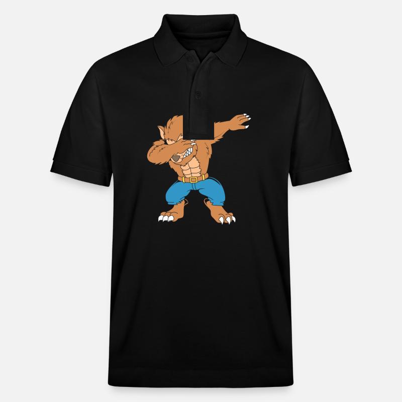 Werwolf - Stanley/Stella Unisex Bio-Poloshirt PREPSTER - Schwarz