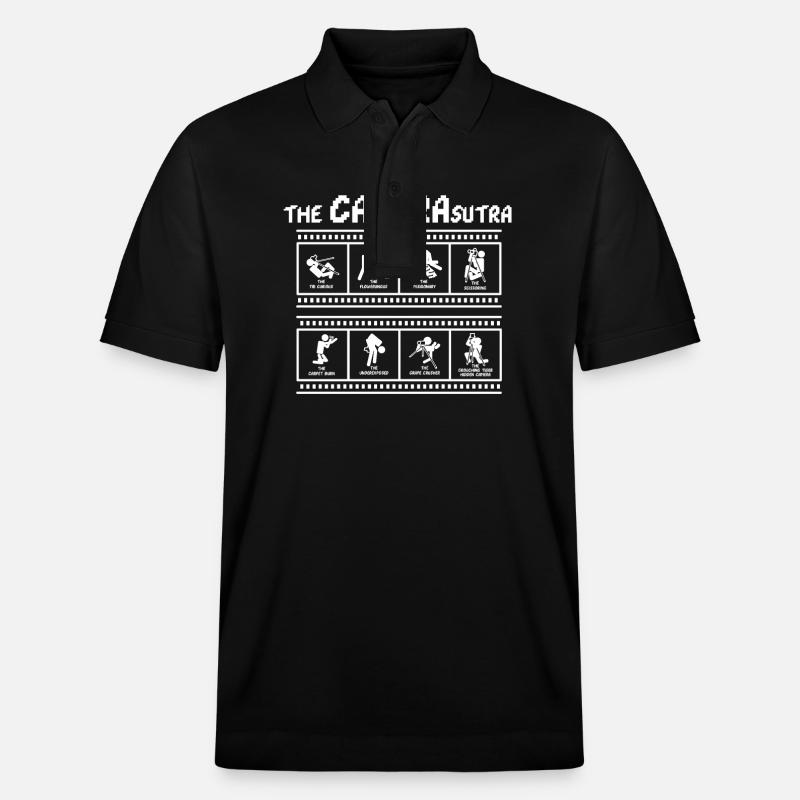 Camera Sutra Photographie d’image - Polo PREPSTER bio Stanley/Stella Unisexe - noir