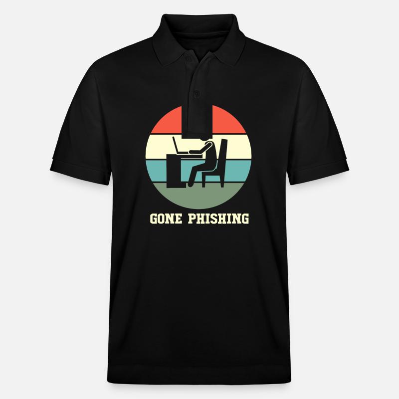 Cybersecurity Cyber Programmierer Hacker - Stanley/Stella Unisex Bio-Poloshirt PREPSTER - Schwarz