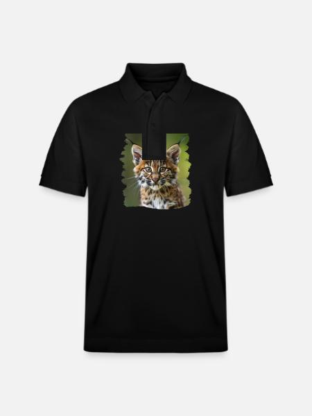 Bobcats Rotluchse Rotluchs Luchs - Stanley/Stella Unisex Bio-Poloshirt PREPSTER - Schwarz