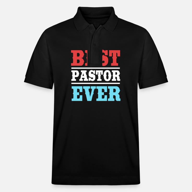 Pasteur - Polo PREPSTER bio Stanley/Stella Unisexe - noir