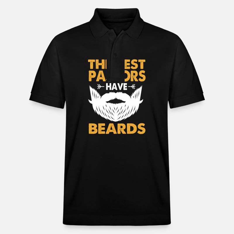 Pasteur - Polo PREPSTER bio Stanley/Stella Unisexe - noir